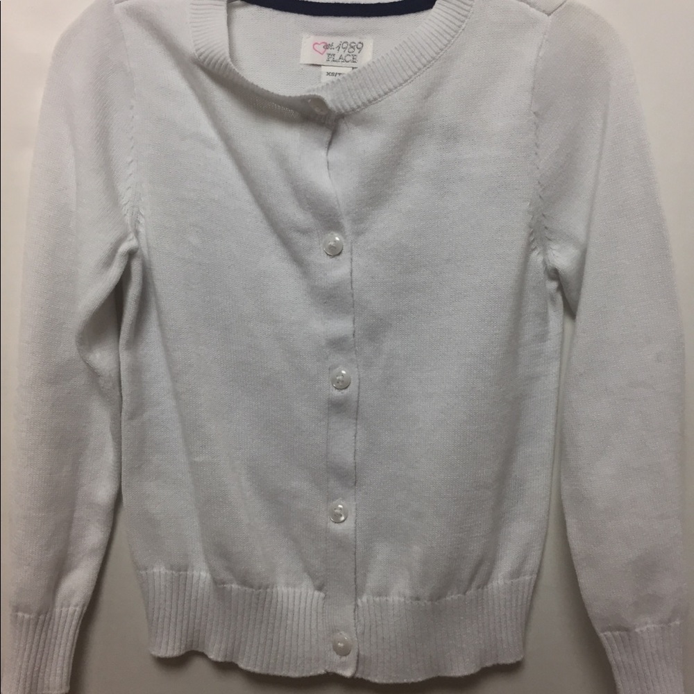 NWT Toddler Girl’s White Cardigan